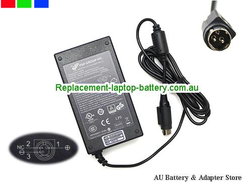  image 1 of  Original Genuine FSP FSP060-RTAAN2 AC Adapter 24v 2.5A Round With 3 Pins for Printer 60W 
