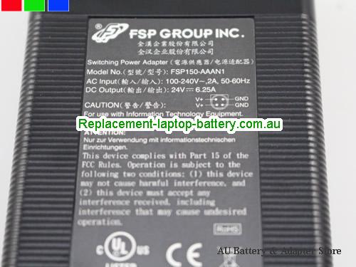  image 4 of  Original FSP FSP150-AAAN1 AC Adapter 24V 6.25A 150W Power Supply 