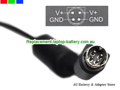  image5 of Australia  Original Genuine FSp FSP150M-AAA Switching Power Adapter 24.0v 6.25A 150.0W Round 4 Pins 