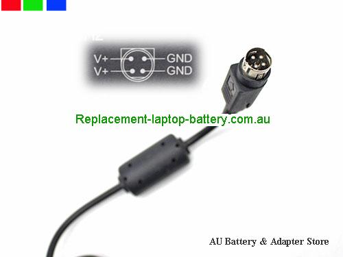  image5 of Australia  Original Genuine FSP FSP180-AAAN1 Switching Power Adapter 24v 7.5A Round with 4 Pin AC Adapter 