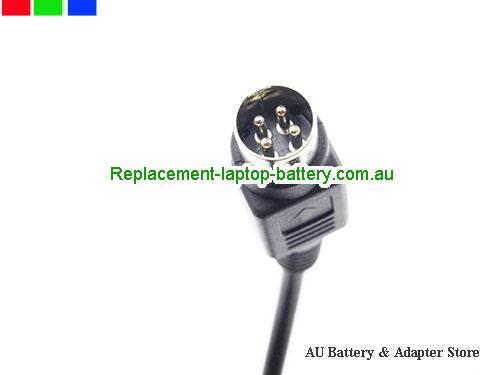  image5 of Australia  Original Genuine Thin FSP FSP120-AFAN2 AC Adapter 48V 2.5A 120W Power Supply Round with 4 Pin 