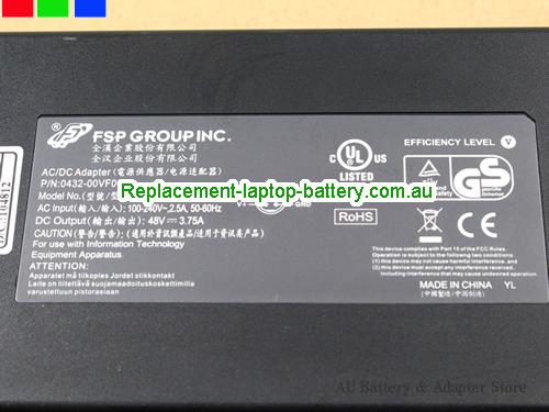  image 4 of  Original New Original FSP 48V 3.75A FSP180-AFAN1 0432-00VF000 AC Adapter 