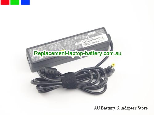  image 1 of  Original Genuine Fujitsu CP500575-01 AC Adapter FMV-AC327A 19v 3.16A Power Supply Long Style 