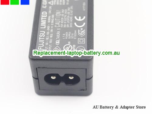  image 3 of  Original Genuine Fujitsu CP500575-01 AC Adapter FMV-AC327A 19v 3.16A Power Supply Long Style 