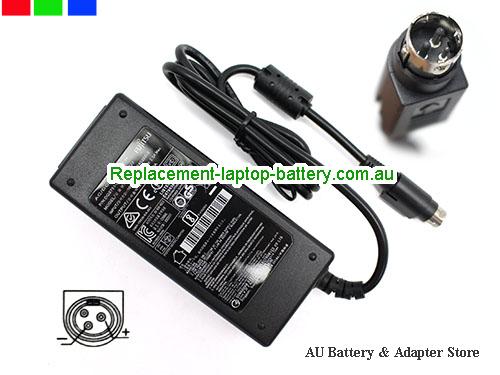  image 1 of  Original Genuine Fujitsu GPE651-24250W Ac Adapter 24v 2.5A Power Supply Round with 3 Pin 