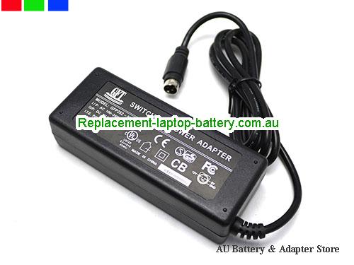  image 2 of  Original Genuine GFT GFP252-0512 AC Adapter 12v 1.5A, 5V 1.5A Switching Power Adapter 4 Pins 