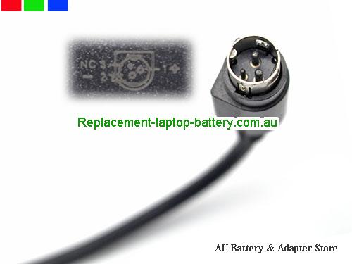  image5 of Australia  Original Genuine GVE GM60-240250-F AC Adapter 24V 2.5A Round With 3 Pins for Printer 