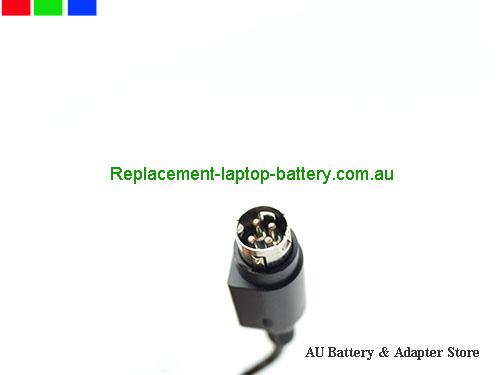  image5 of Australia  Original Genuine GM96-240375-F AC Adapter 24v 3.75A 90W Power Supply Round with 4 Pins 