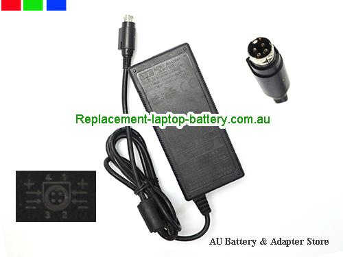  image 1 of  Original Genuine GVE GM95-240400-F AC/DC/Adapter 24v 4.0A Power Supply Round with 4 Pins 