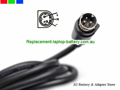  image5 of Australia  Original Genuine Haider HDA36W101 Switching Power Supply 24v 1.5A 36W Round with 3 Pins AC Adapter 