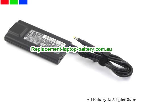  image 3 of  Original New Travel Adapter HSTNN-DA14 19.5V 3.33A AC Adapter with Yellow Tip 