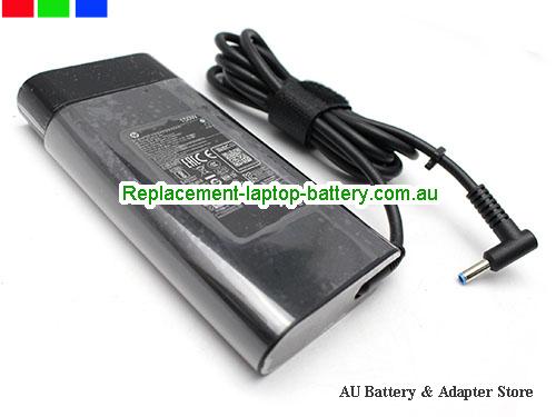  image 2 of  Original HP TPN-DA09 Ac Adapter 19.5v 7.7A thin power supply 150W blue tip 