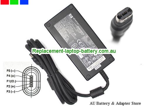  image 1 of  Original Genuine 366165-001 hp 19V 9.5A 180W Adapter Charger for HP ZD8000 X6000 NX9600 oval tip Compaq Presario R4100 R4200 DV1300 