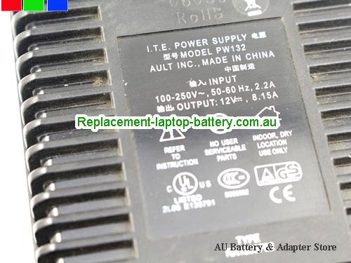  image 4 of  Original I.T.E. PW132 POWER SUPPLY 12V 8.15A Power Charger 