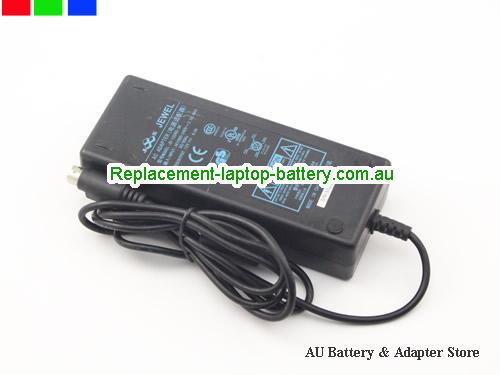  image 1 of  Original Jewel JS-12060-3K ac adapter 12V 6.0A Power Supply round with 4 pin tip 