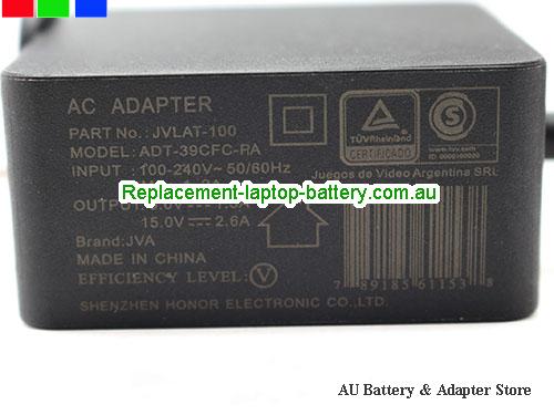  image 4 of  Original Genuine Au JVLAT JVLAT-100 ACAdapter 15.0v 2.6A Type c for Switch Gaming Player 