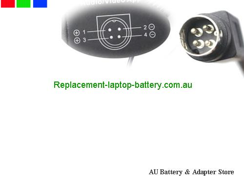  image5 of Australia  Original LCD Monitor Adapter for Lishin 12V 6.67A 0219B1280 4pin 