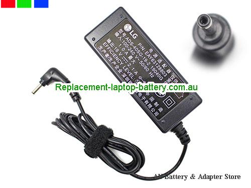  image 1 of  Original Genuine LG ADS-40SG-19-2 19040G Ac Adapter 19V 2.1A 3.0*1.0mm Tip for GRAM 15Z980 