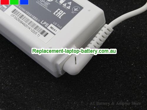  image 3 of  Original LG R400 R410 LCD Monitor Adapter 19V 3.42A PA-1650-43 ADP-1650-68 65W with White Power Cord 