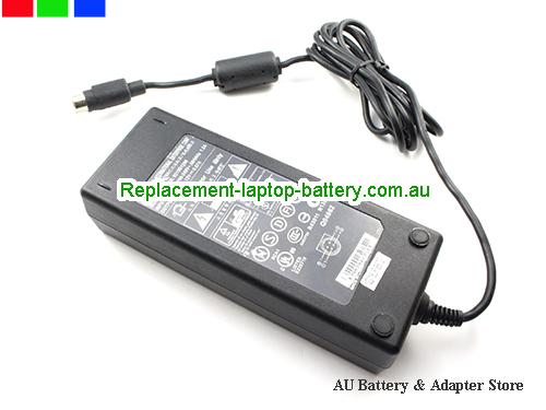  image 2 of  Original Genuine Lishin 0219B1280 AC Adapter 12v 6.67A Round with 4 Pin 80W Power Supply 