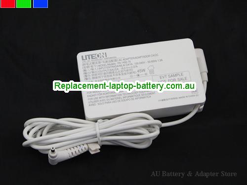  image 1 of  Original White Genuine Liteon PA-1450-79 PA-1450-26 AC Adapter 19v 2.37A 45W Power Cord 