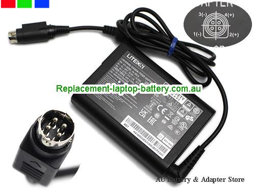  image 1 of  Original Genuine Liteon HA-1600-24  Power Adapter 24v 2.5A 60W AC Adapter Round 4 Pins 