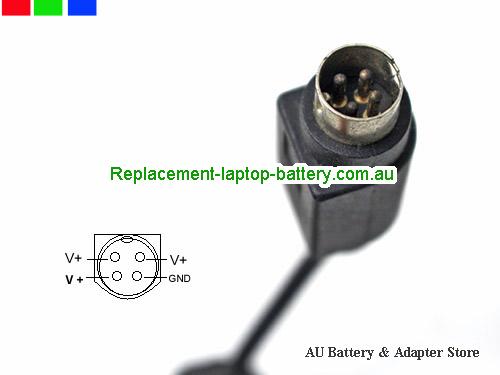  image5 of Australia  Original Genuine Lishin LSE0202A1990 AC Adapter 19v 4.74A 90W Max A20402T00576 