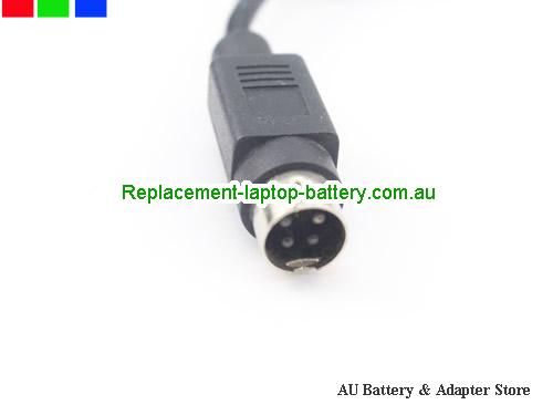  image5 of Australia  Original Ls 24v 3.75A Li Shin 0452B2490 AC Adapter 90W Power Supply round with 4 Pin 