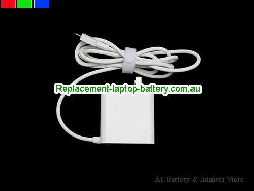  image 1 of  Original Genuine 65W Lenovo ADLX65UCGCA AC Adapter Type C GX21J75614 5A11J75761 20v 3.25A 
