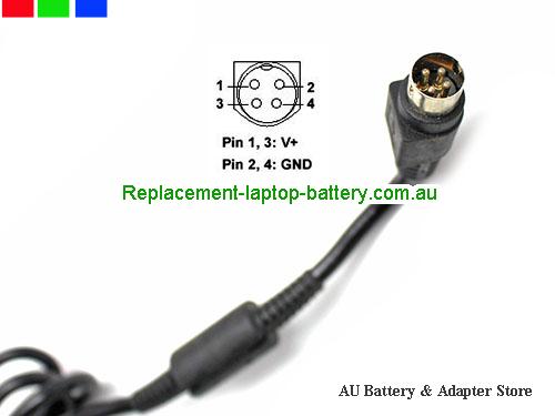  image5 of Australia  Original Genuine Mean Well GS220A24 AC Adapter 24v 9.2A GS220A21-R7B for 3D Printer 4 Pins 