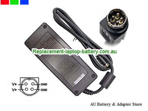  image 1 of  Original Genuine GST120A24 AC Adapter for Mean Well 24v 5.0A 4 Pins Order GST120A24-R7B 