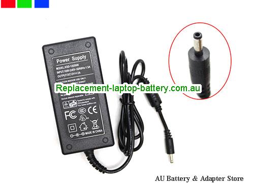  image 1 of  Original Replacement OEM KSD-1203000 Power Supply 12v 3A with 3.5x1.35mm Tip 