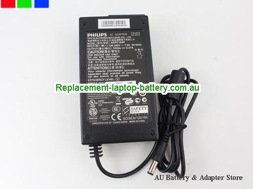  image 1 of  Original Genuine Philips ADPC1945 AC Adapter 19v 2.37A Power Supply for 234E5QHSB 274E5EDSB Monitor 