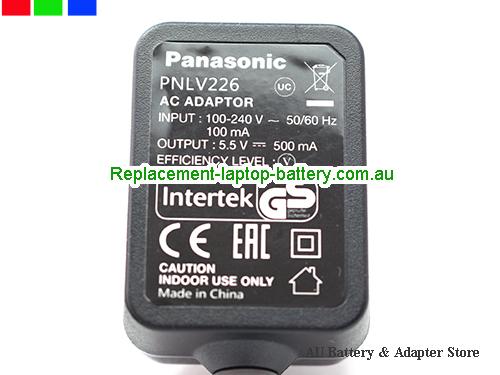  image 4 of  Original Genuine Eu Style Panasonic PNLV226 AC Adaptor 5.5v 500mA Power Supply 