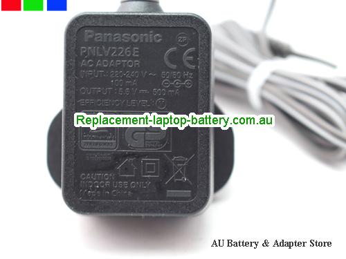  image 4 of  Original UK Genuine Panasonic PNLV226E AC Adaptor 5.5v 500mA 2.75W Power Supply 