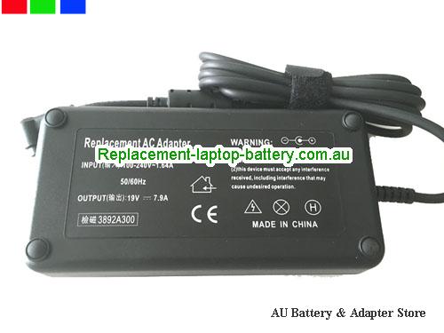  image 1 of Replacement 19V 7.9A Ac Adapter 150W for Razer RC30-0083 RC30-00830100 