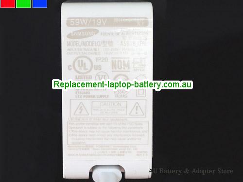  image 4 of  Original Genuine us samsung BN44-00887F Ac Adapter A5919_KPNL 19.0v 3.10A 59W white Monitor Power Supply 