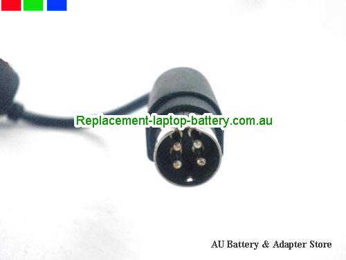  image5 of Australia  Original Genuine 12V 4-Pin DIN Adapter Charger Supply for Sanyo JS-12050-2C CLT2054 CLT1554 LCD TV Monitor 