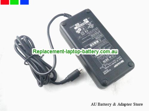  image 3 of  Original Genuine Sharp EA-PD1V Ac Adapter 19.5v 6.15A 120W Power Supply Round 4 Pin 