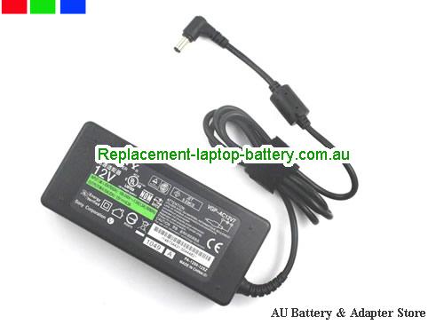  image 2 of  Original Genuine Ac Adapter 12V 6.5A 78W for Sony VGP-AC12V7 Laptop 