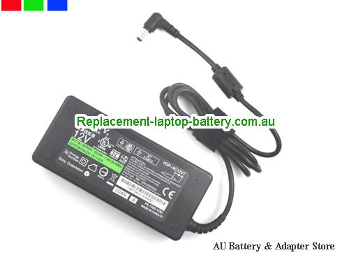  image 4 of  Original Genuine Ac Adapter 12V 6.5A 78W for Sony VGP-AC12V7 Laptop 