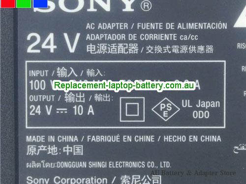  image 2 of  Original ACDP-240E02 SONY XBR65X900E TV AC Adapter  1-493-117-31 1-493-117-51 