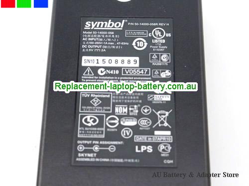  image 3 of  Original Genuine Symbol 50-14000-058 AC Charger 5v 2A 10W Power Supply 