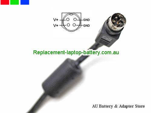  image5 of Australia  Original Genuine Tiger Power ADP-1002-24V AC Adapter 24v 4.16A 100W Power Supply 4 Pins 