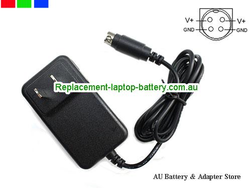  image 1 of  Original Genuine Trythink TS-A018-120015Cf AC Adapter 12v 1.5A 18W Round with 4 Pin 