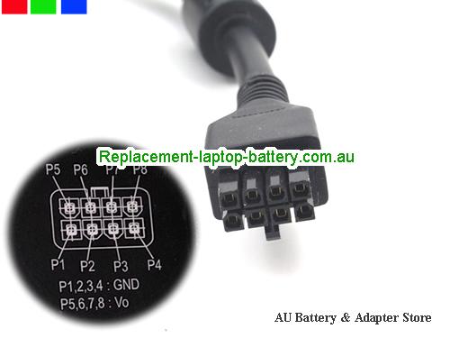  image5 of Australia  Original GENUINE Tyco Electronics Ac Adapter 12V 20A 240W CAD240121 ELO ALL-IN-ONE Power Supply 