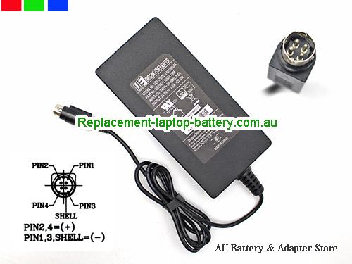  image 1 of  Original Genuine UE UES120D2-240500SPA Switching Power Adaptor 24.0v 5.0A 120W Round with 4 Pins 